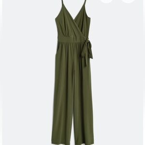 Kaileigh Olive Green Knit Jumpsuit - MP (NWOT)